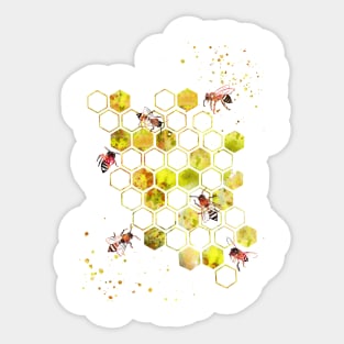 Honeycomb Sticker